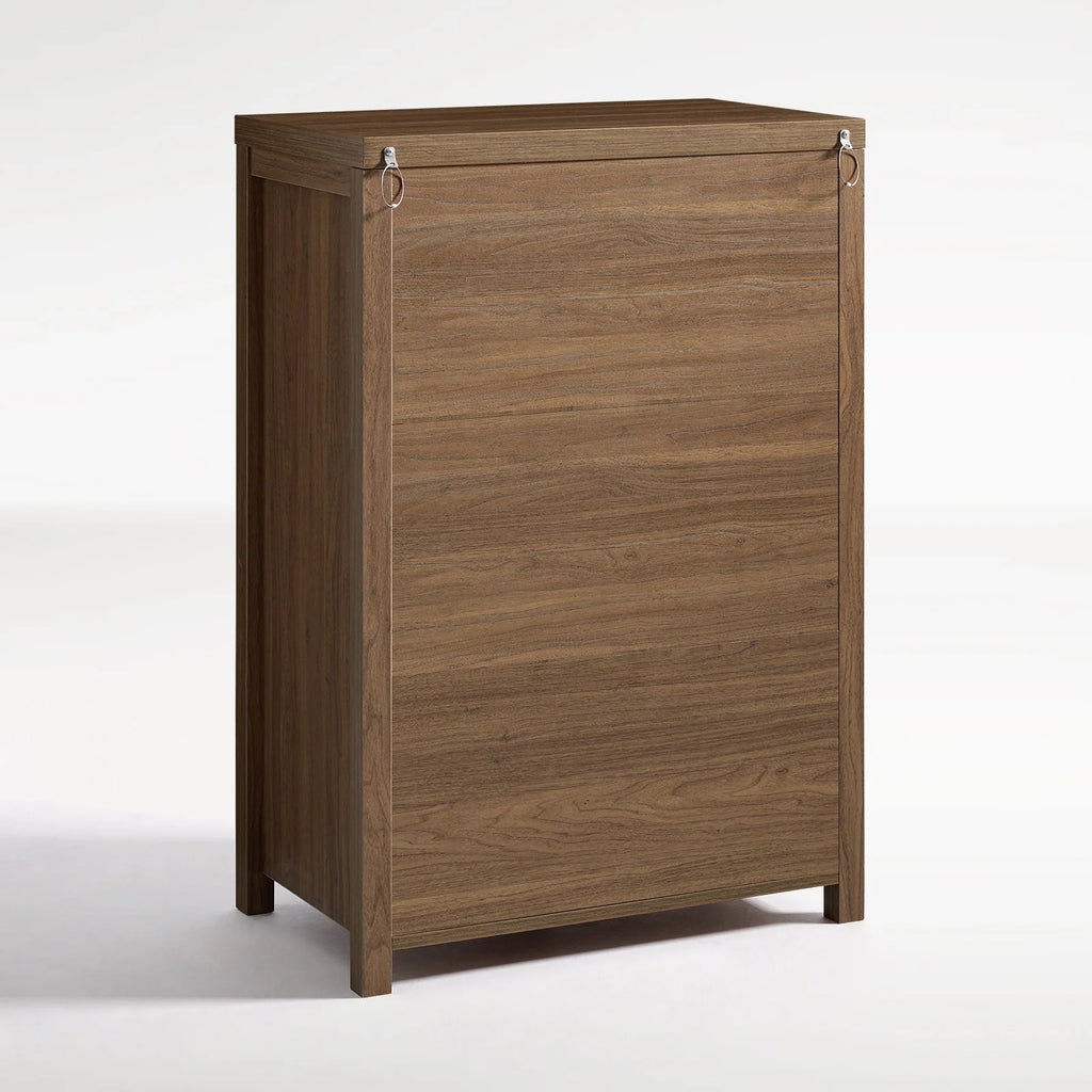 ARKANTOS Wooden 6 Drawer Double Dressers, Wide Chests of Drawers for Bedroom, Natural Oak