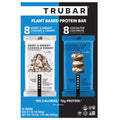 Trubar Plant Based Protein Bar, Variety Pack, 1.76 oz, 16-count
