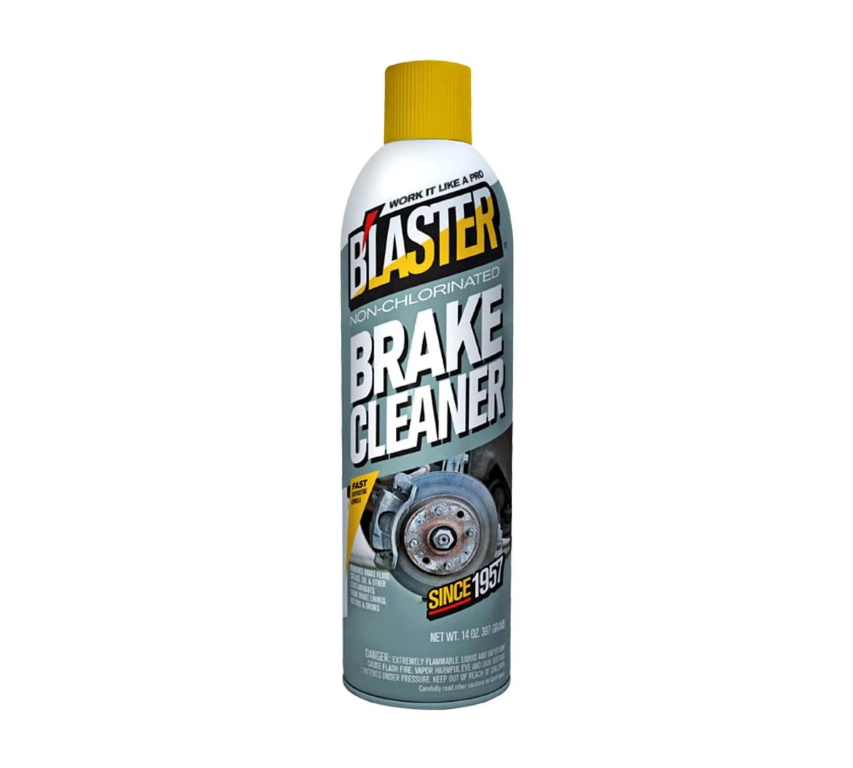 Blaster (12 Pack) Non-Chlorinated Brake Cleaner, Part No. 20-BC, 14 oz. Aerosol Can