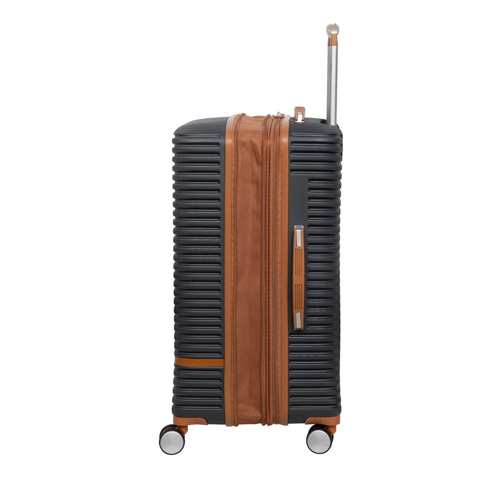 it luggage Replicating 21" Hardside Expandable Carry-on Spinner Luggage, Gray