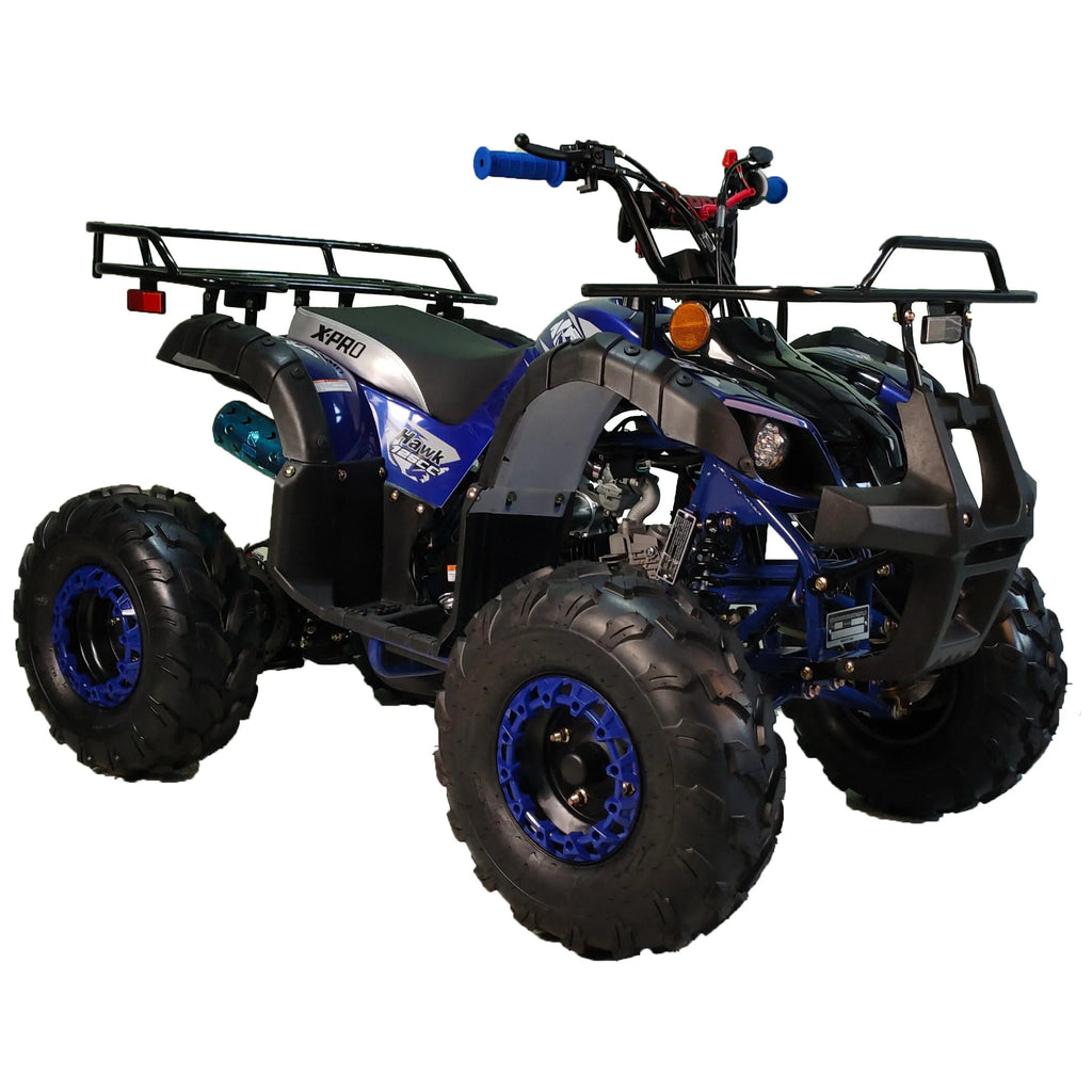 X-Pro Brand New 125cc Gas ATV, Automatic Transmission w/Reverse Remote Control Big 19"/18" Tires