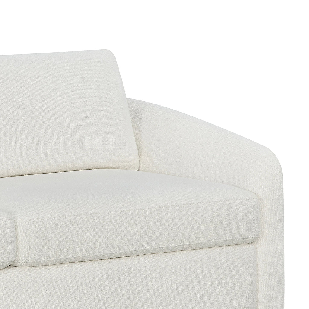Beautiful Drew 72.2" Sofa by Drew Barrymore for Adults, Striped Linen