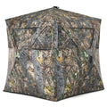 Resenkos 3 Person Portable Pop-Up Ground Hunting Blind with Tie-downs, Beach Shade, Easy Pop Up Beach Shade Beach Tent, Sun Shelter Instant Portable Beach Tent Umbrella