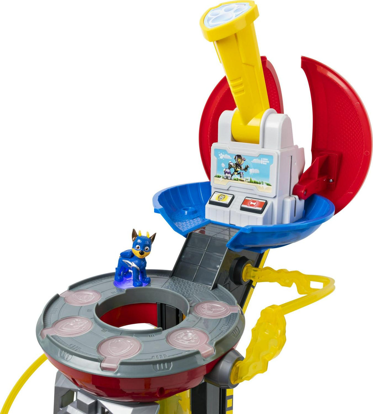 PAW Patrol Mighty Pups Super PAWs Lookout Tower Playset with Lights and Sound