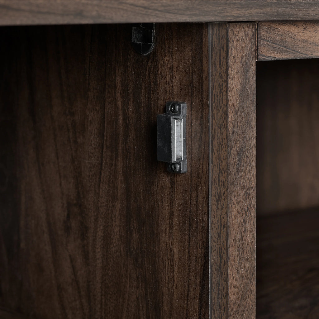 Crosley Furniture Camden 48" Corner Tv Stand Dark Walnut