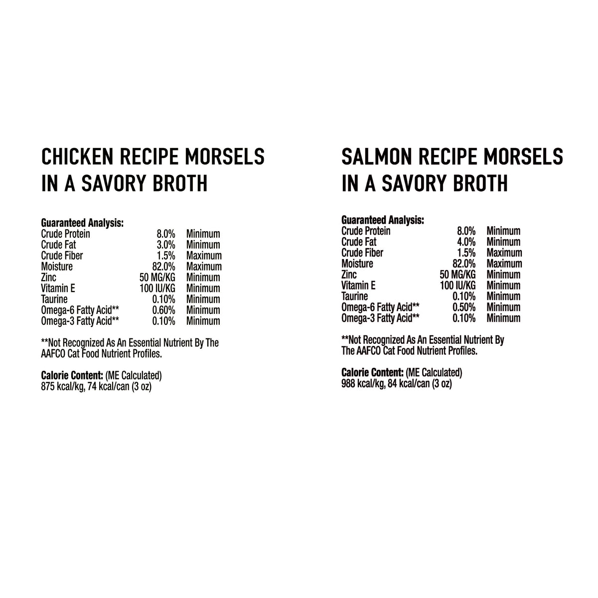 Kirkland Signature Chunks in Gravy, Canned Cat Food Variety Pack, 3 oz, 48-count