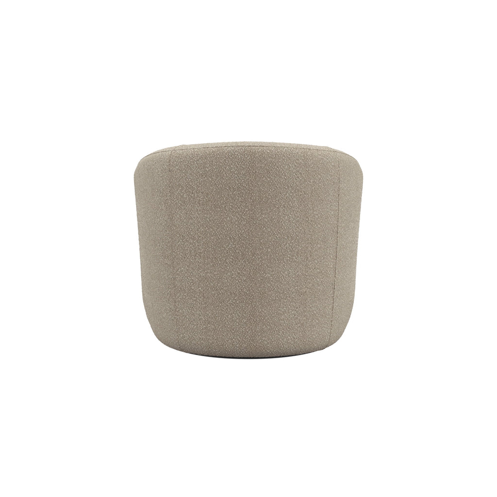 Mainstays Boucle Swivel Accent Chair, Taupe