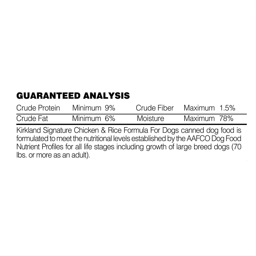 Kirkland Signature Canned Dog Food, 13.2 oz, 24-count