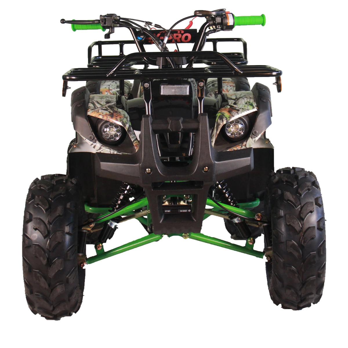 X-Pro Brand New 125cc Gas ATV, Automatic Transmission w/Reverse Remote Control Big 19"/18" Tires