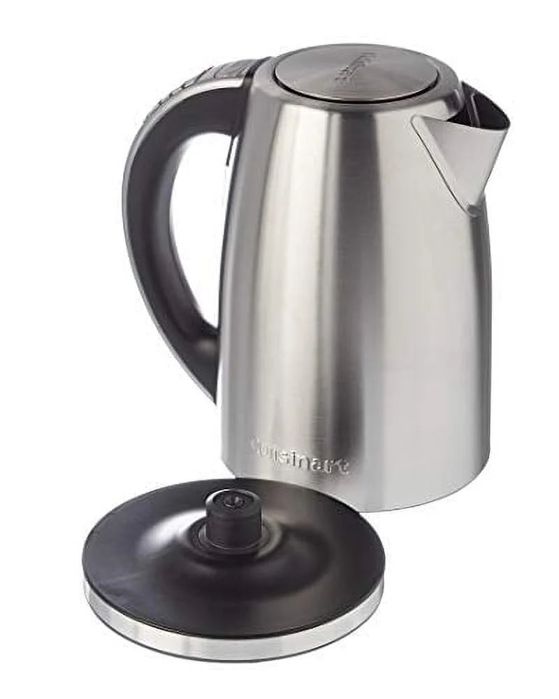Cuisinart CPK-17 PerfecTemp 1.7-Liter Stainless Steel Cordless Electric kettle, Graphite