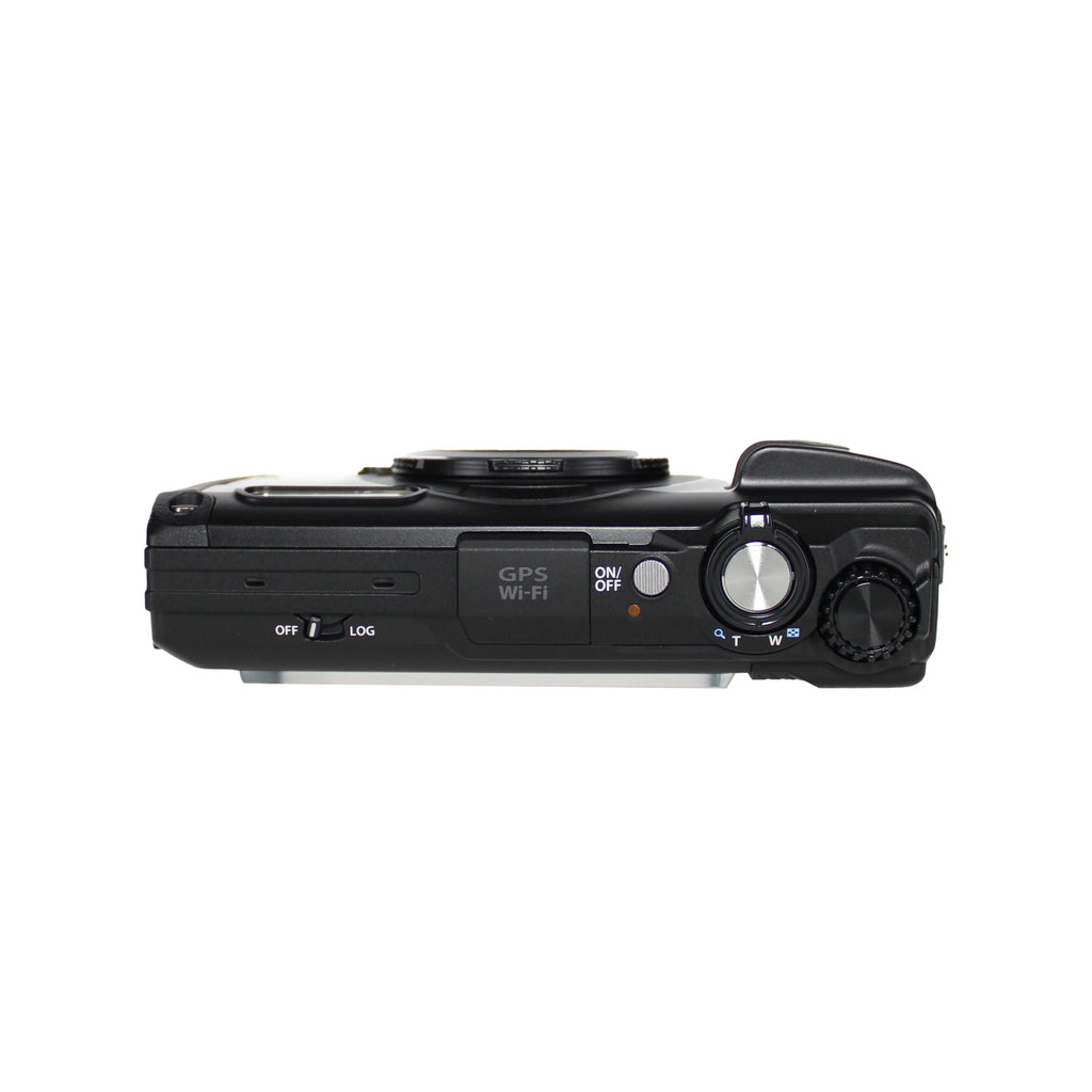 OM SYSTEM Tough TG-7 Red Underwater Camera, 44x Macro Shooting, 12MP, Float Strap, 64GB Card