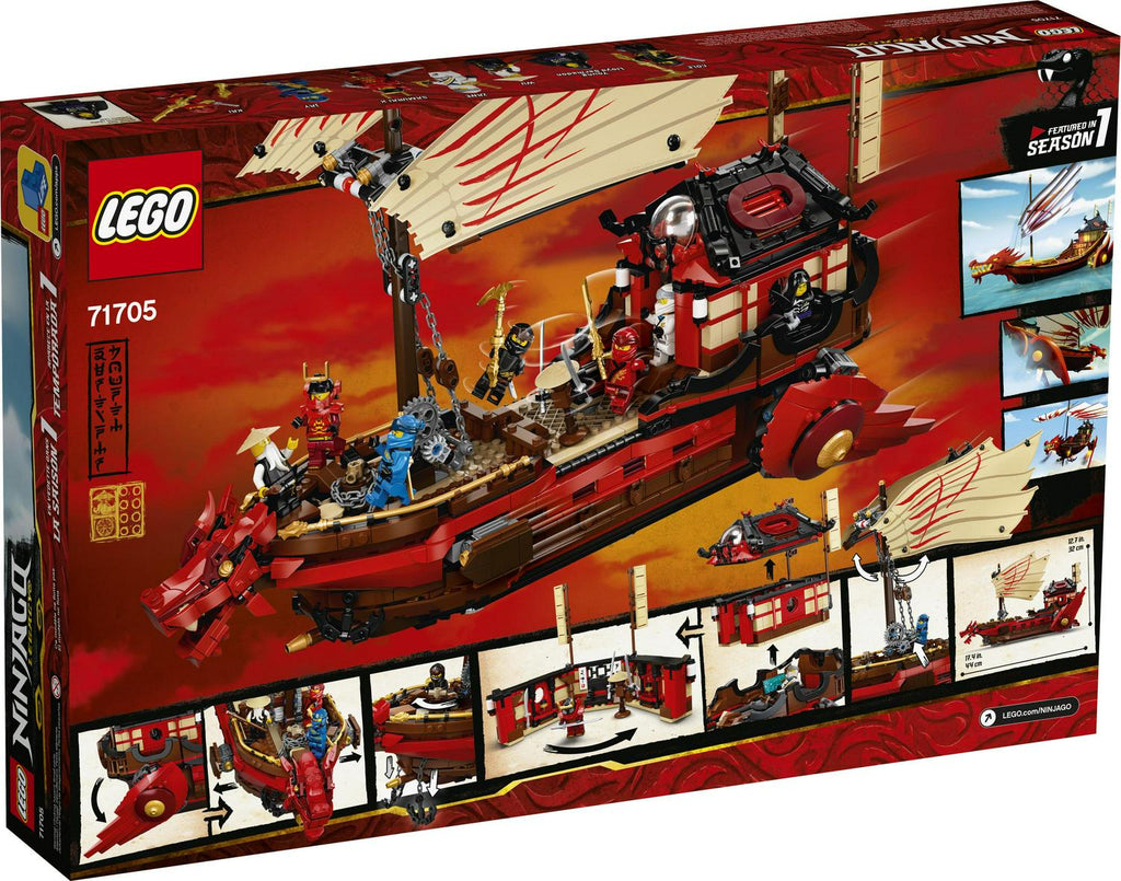 LEGO NINJAGO Legacy Destiny's Bounty 71705 Ninja Building Toy Ages 9+ (1.781 Pieces)