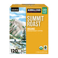 Kirkland Signature Coffee Organic Summit Roast K-Cup Pod, 120-count