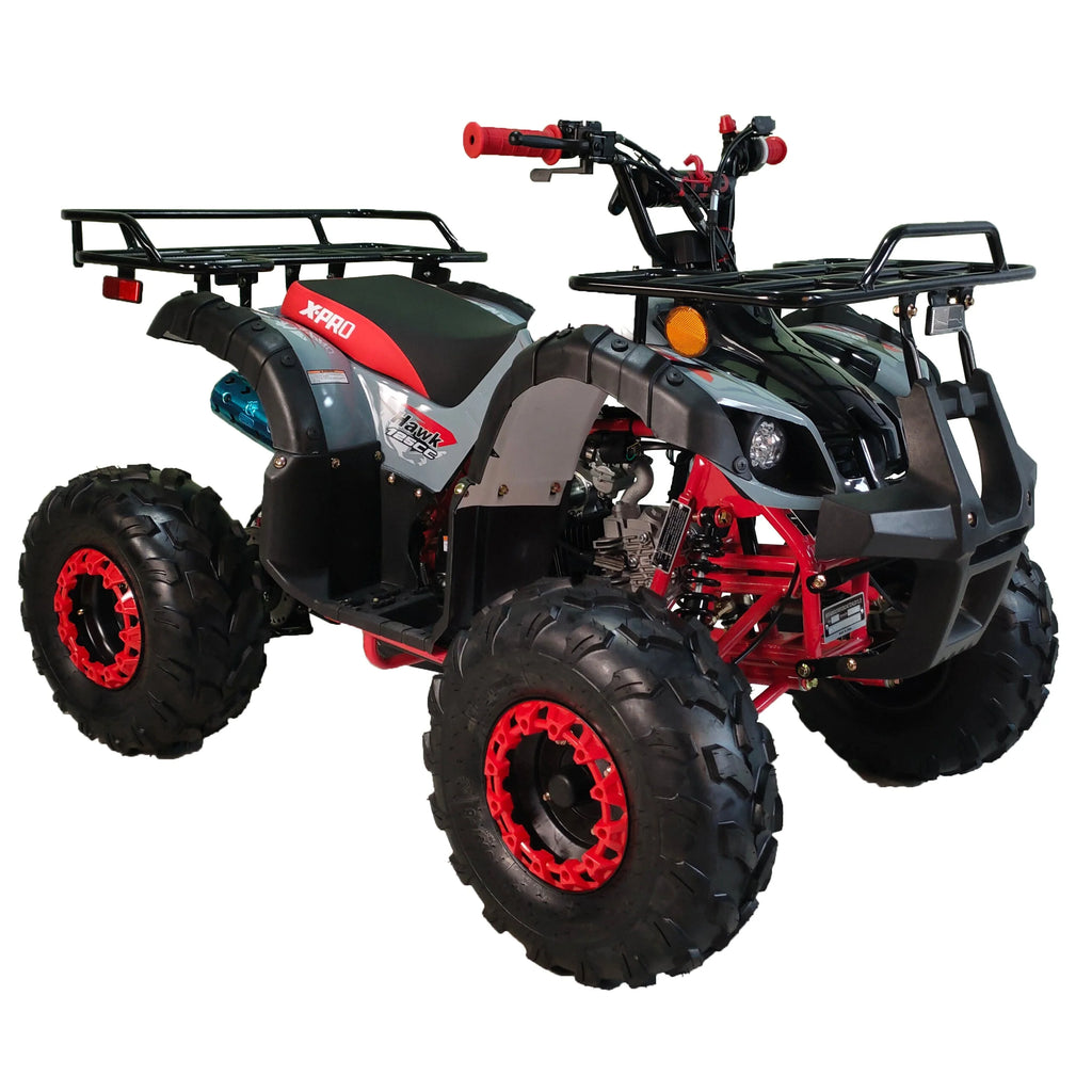 X-Pro Brand New 125cc Gas ATV, Automatic Transmission w/Reverse Remote Control Big 19"/18" Tires