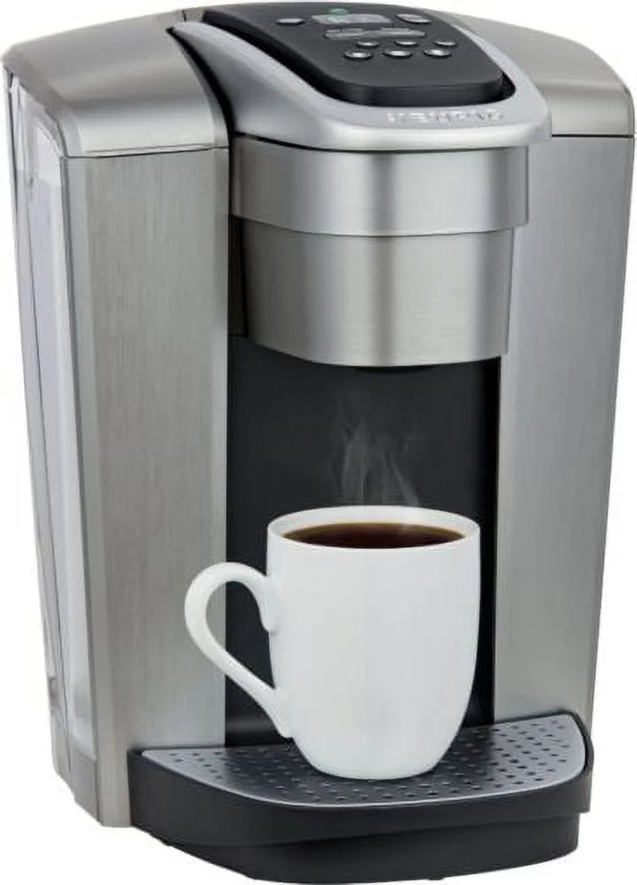 Keurig - K-Elite Single Serve K-Cup Pod Coffee Maker - Brushed Silver