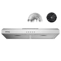 IsEasy 30 in Convertible Vent Under Cabinet Range Hood