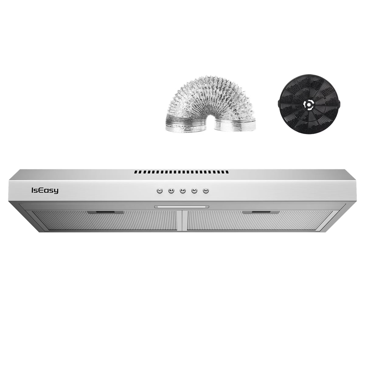 IsEasy 30 in Convertible Vent Under Cabinet Range Hood