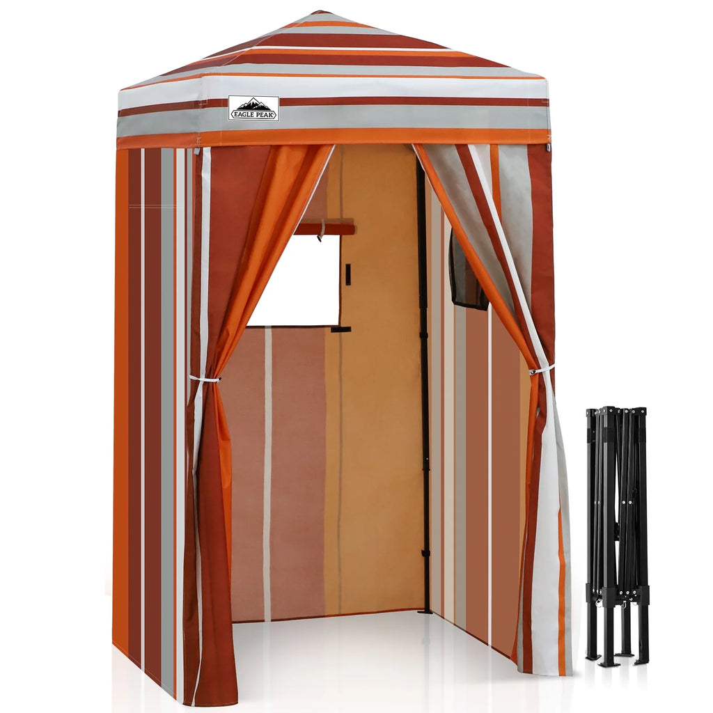 EAGLE PEAK Flex Ultra Compact 4 ft x 4 ft Pop-up Changing Room Canopy, Portable Privacy Cabana